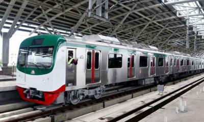 কারওয়ান বাজার-শাহবাগে থামছে মেট্রোরেল