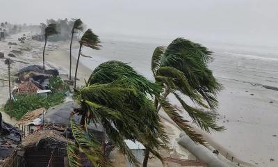 Cyclone Midhili: Gusty winds with heavy rain persist across the coastal region