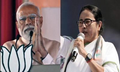 মমতার সঙ্গে কথার যুদ্ধে মোদি