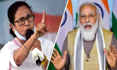 দ্বিতীয় ধাপের ভোটে মোদি-মমতা পাল্টাপাল্টি