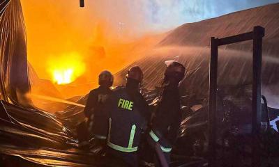 মুন্সিগঞ্জে একটি কারখানায় আগুন