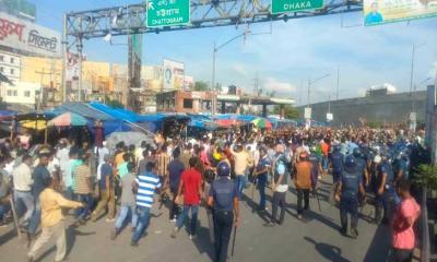 কাঁচপুরে বিএনপি-পুলিশ সংঘর্ষ, গুলিবিদ্ধসহ আহত ৪০