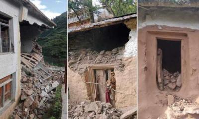 2 earthquakes strike Nepal, blocking major highway, injuring one