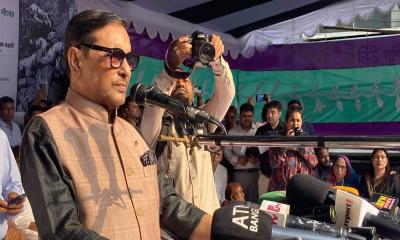 নির্বাচনি ব্যবস্থাকে বাধাগ্রস্ত করতে চায় বিএনপি: ওবায়দুল কাদের