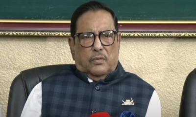 বিএনপি যেকোনো উপায়ে ক্ষমতায় আসতে মরিয়া হয়ে উঠেছে: ওবায়দুল কাদের