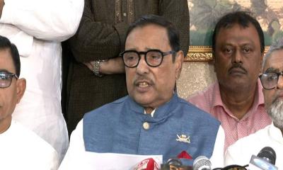 সরকারকে যারা চাপ দেবে তারা নিজেরাই চাপে: ওবায়দুল কাদের