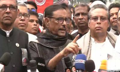 বিএনপির নেতৃত্বে সাম্প্রদায়িকতার ডালপালা বিস্তার করেছে: ওবায়দুল কাদের