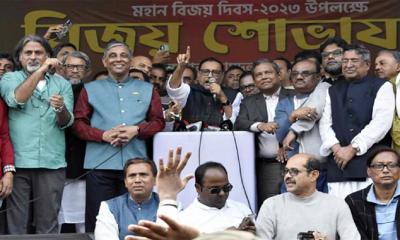 নির্বাচনে বাধা দিলে জনগণ প্রতিহত করবে: ওবায়দুল কাদের