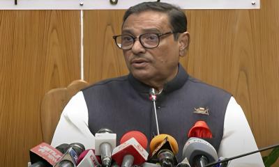 বোমাবাজি ও অগ্নিসংযোগ করে নির্বাচনের গণজোয়ার থামানো যাবে না: ওবায়দুল কাদের