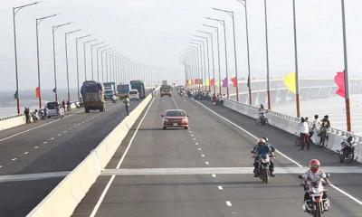 পদ্মা সেতুতে টোল আদায়ের নতুন মাইলফলক, ৮০০ কোটি ছাড়াল