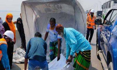 পদ্মা সেতুতে আবারও দুর্ঘটনা, নিহত ১, আটক ২