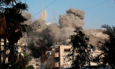 গাজায় ইসরায়েলি হামলায় ২১০ ফিলিস্তিনি নিহত