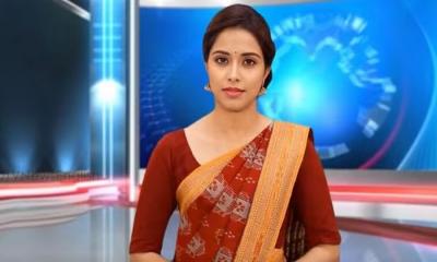 প্রথমবারের মতো সংবাদ পড়লো এআই প্রেজেন্টার