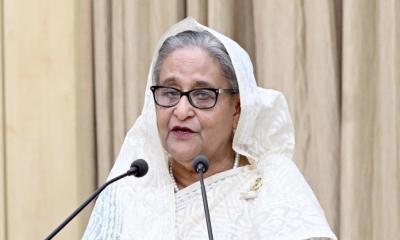 Govt‍‍`s main task is to tame price hike and boost people‍‍`s purchasing power: PM Hasina at Tungipara