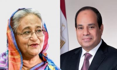 Reelection reflects Bangladeshis‍‍` confidence in Hasina‍‍`s leadership: Egyptian president
