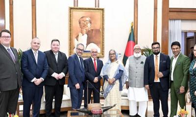 PM urges for global efforts for Rohingya repatriation