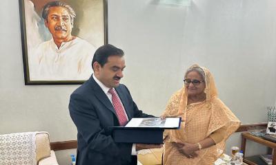 হঠাৎ করেই গৌতম আদানি গণভবনে; ধন্যবাদ জানালেন প্রধানমন্ত্রীকে