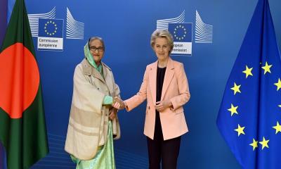 বাংলাদেশকে জিএসপি প্লাস সুবিধা দেওয়ার আহ্বান প্রধানমন্ত্রীর