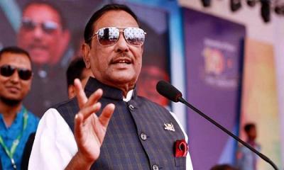 BNP has nothing to do now except waiting for another 5 yrs: Obaidul Quader