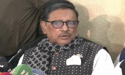 দুর্নীতি সূচক নিয়ে টিআইবির প্রতিবেদন রাজনৈতিক স্বার্থসংশ্লিষ্ট: ওবায়দুল কাদের