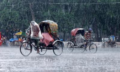 Rains may continue; 305mm rainfall recorded in Sylhet