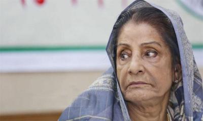 Raushan Ershad declares to back off from polls