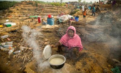 UN calls food aid for Rohingyas