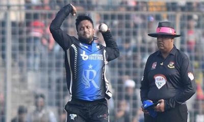 With sight issues, Shakib set for S‍‍`pore trip after first BPL match