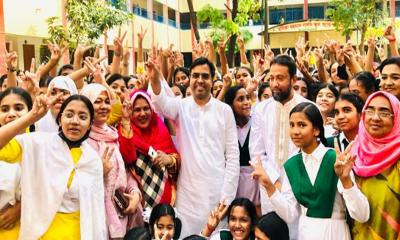 মনিজা রহমান স্কুল অ্যান্ড কলেজের ভিত্তিপ্রস্তর স্থাপন করলেন সাঈদ খোকন