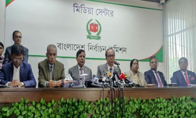 নির্বাচনে ভোট পড়েছে ৪১ দশমিক ৮ শতাংশ: সিইসি