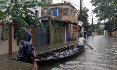 সুনামগঞ্জে বন্যা পরিস্থিতির উন্নতি, জলাবদ্ধতায় দুর্ভোগ