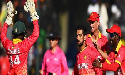 ওয়েস্ট ইন্ডিজকে হারিয়ে দিল রাজার জিম্বাবুয়ে