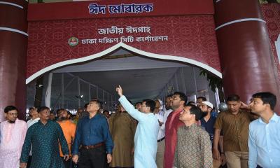 বৈরী আবহাওয়ায় জাতীয় ঈদগাহে জামাতের পর্যাপ্ত প্রস্তুতি সম্পন্ন: ঢাদসিক মেয়র
