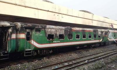 ট্রেনে আগুন: আটক ৯ জনের সম্পৃক্ততা পায়নি র‍্যাব