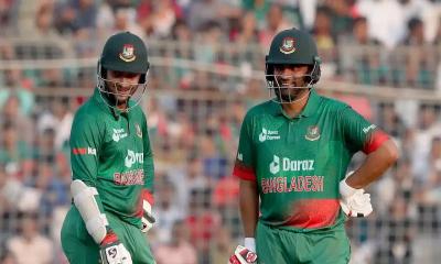 প্রায় এক দিন পর তামিম ইস্যুতে মুখ খুললেন সাকিব