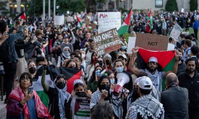 Columbia University suspends groups protesting Israel-Hamas war