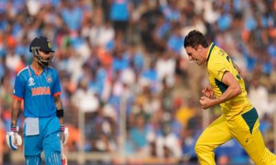 ICC World Cup 2023: Kohli Falls as Australia take control