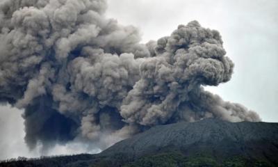 Volcano erupts in Indonesia‍‍`s outermost region, hundreds evacuated