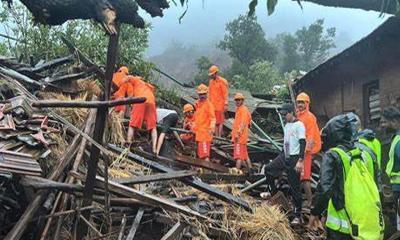মহারাষ্ট্রে ভূমিধসে নিহত ১৬, নিখোঁজ শতাধিক