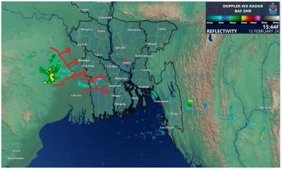 ভালোবাসা ও বসন্তের দিনে বৃষ্টির সম্ভাবনা