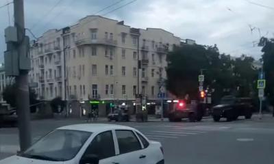 Wagner chief says he is inside Rostov army HQ, controls city‍‍`s military sites
