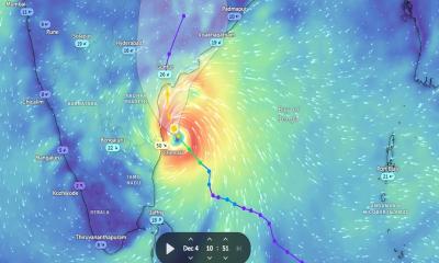 উত্তর দিকে অগ্রসর হয়ে আরও শক্তিশালী হচ্ছে ঘূর্ণিঝড় মিগজাউম