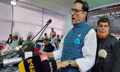 বিএনপি ড. ইউনূসকে নিয়ে নতুন খেলা শুরু করেছে: ওবায়দুল কাদের