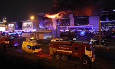 মস্কোয় হামলায় নিহত বেড়ে ৯৩, আটক ১১ জন