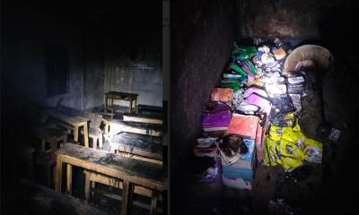 গাজীপুরে ভোটকেন্দ্রসহ ৩ প্রাথমিক বিদ্যালয়ে দুর্বৃত্তদের আগুন