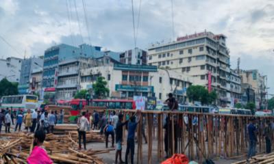 শুক্রবার আওয়ামী লীগের সমাবেশের মঞ্চ তৈরি শুরু