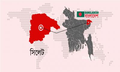 ভারি বৃষ্টির কারণে সিলেটে ভূমিধস, নিখোঁজ ২