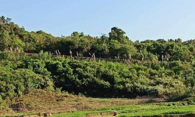 মিয়ানমার সীমান্তের ওপারে থেমে থেমে মর্টার শেল ও গুলির শব্দ, এপারে আতঙ্ক