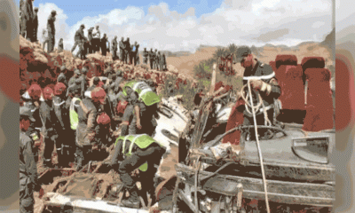 মিনিবাস উল্টে মরক্কোর সড়কে ঝরলো ২৪ প্রাণ