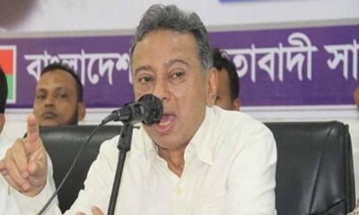 খালেদা জিয়াকে বিদেশে না পাঠালে ‘কঠিন কর্মসূচি: আমির খসরু